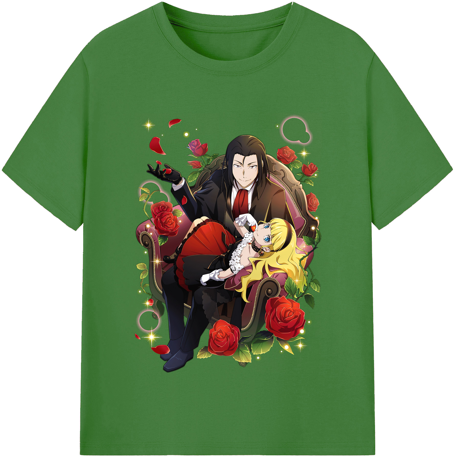 （画像用） 文豪ストレイドッグス Bungo Stray Dogs レディースカジュアルプリントTシャツ（綿100％）